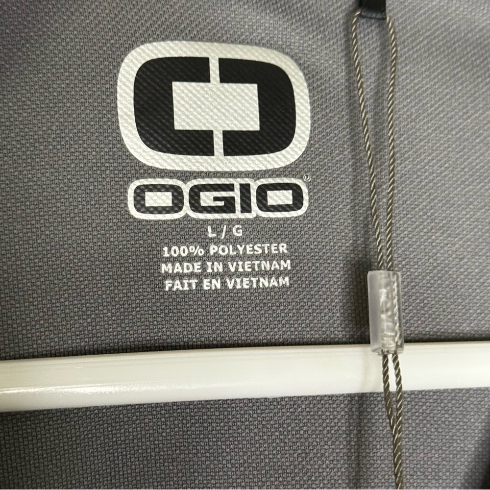 OGIO Charcoal Gray Polo Golf Shirt Size Large NWT - Picture 2 of 4